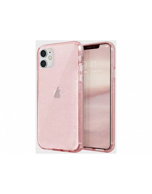met glitters voor iPhone - Roze - Uniq