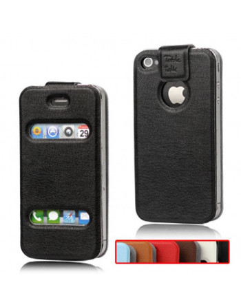 Flipcase thin real leather