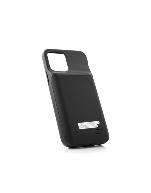 Sympton hoffelijkheid Kaap Hoesje met batterij - iPhone 12 Pro Max - zwart - 4800 MaH - ZWC