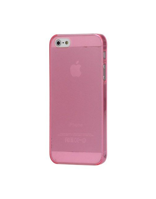 iPhone 5/5S Hoesje 0,5mm Dun Roze -