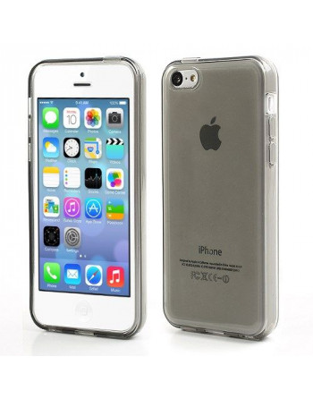 TPU Softcase iPhone 5c - Grijs