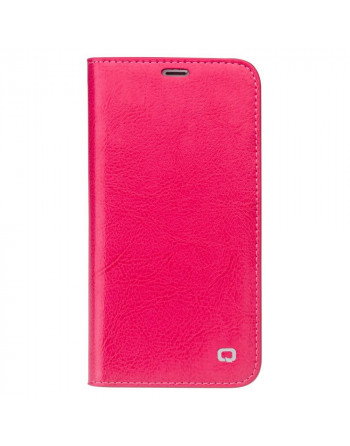 Leren Wallet iPhone X - Roze
