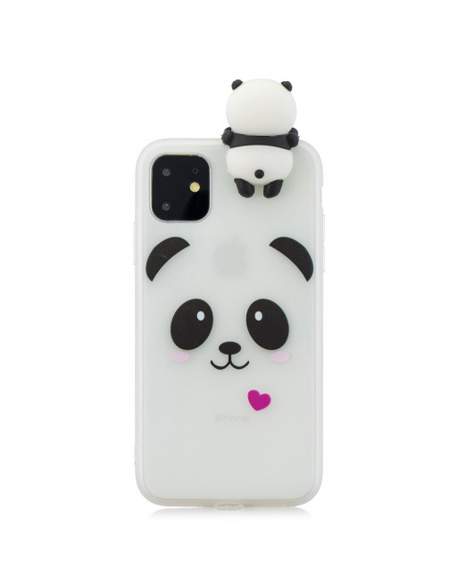Martelaar openbaar Voeding iPhone 11 pro max phone case - schattige pandabeer - Wit