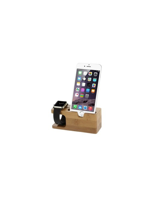 Apple Watch (38/42mm) Oplaadstation + iPhone Hout